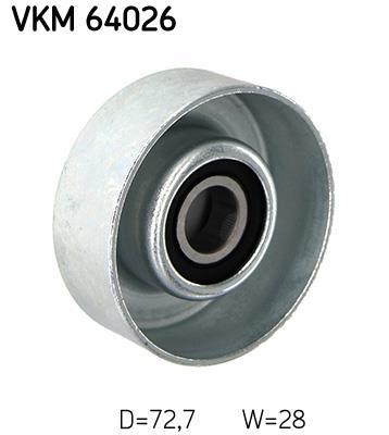 Polea inversión/guía, correa auxiliar servicios SKF ref. VKM 64026
